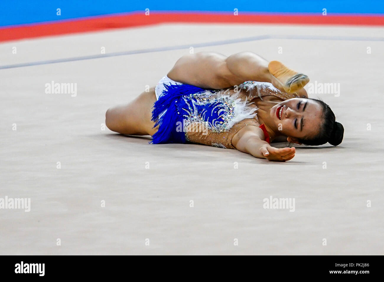 Sofia, Bulgaria. September 10, 2018: Rong Shang of Â China during ...