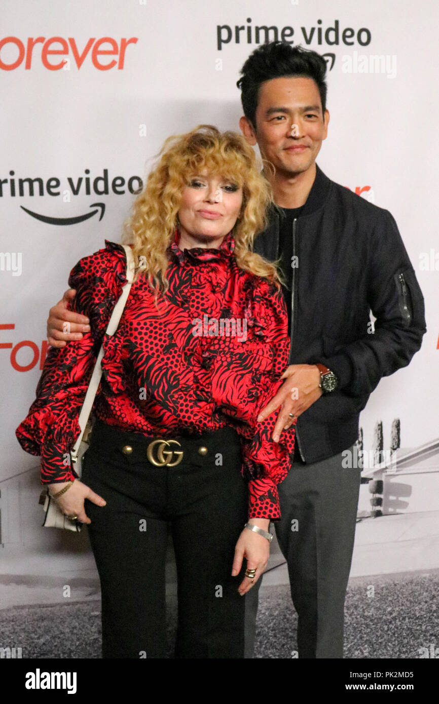 New York, NY, USA. 10th Sep, 2018. Natasha Lyonne, John Cho at the