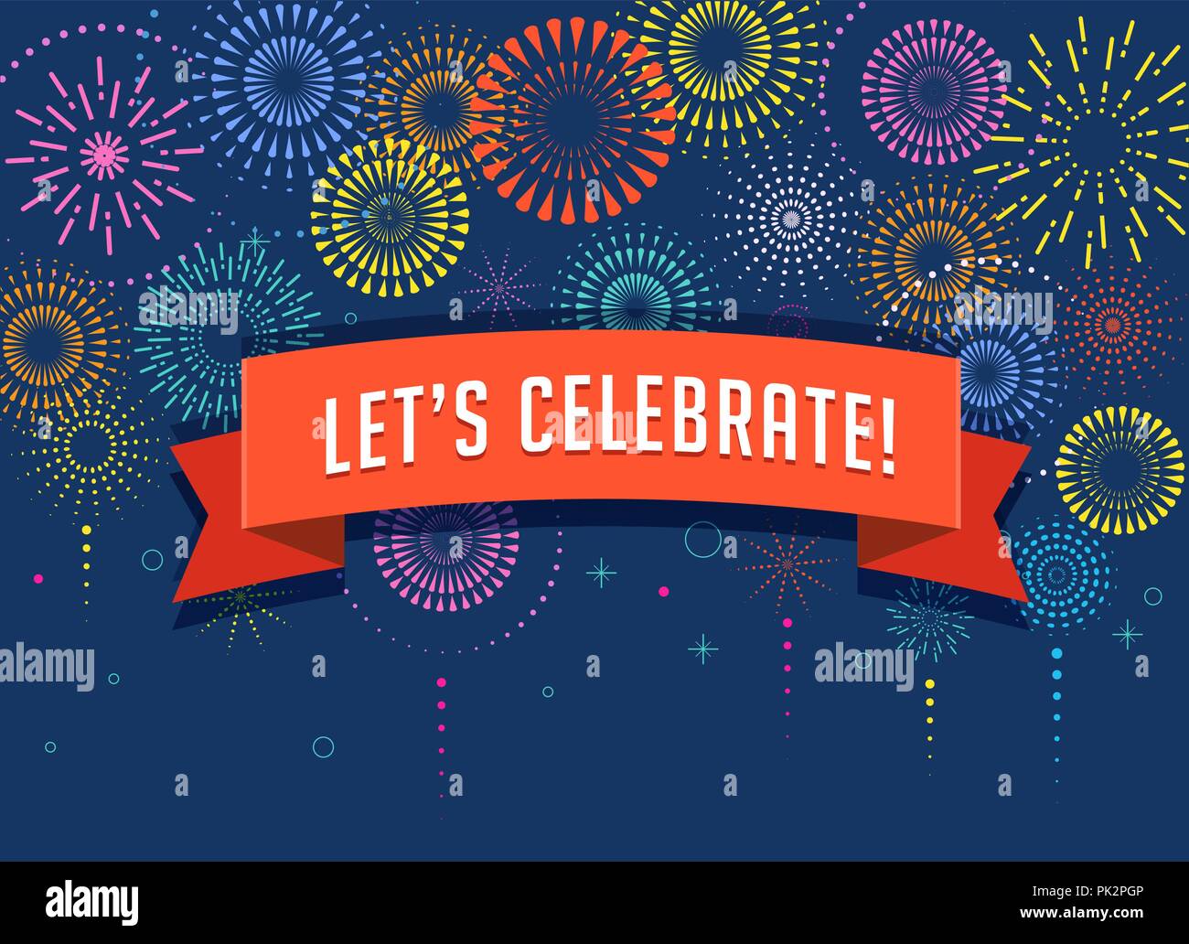 Fireworks and celebration background, winner, victory poster design Stock  Vector Image & Art - Alamy