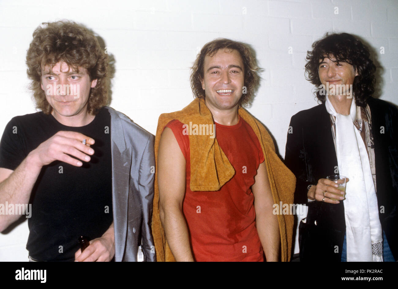 Foreigner (mit Sänger Lou Gramm) in November 1981. | usage worldwide Stock Photo
