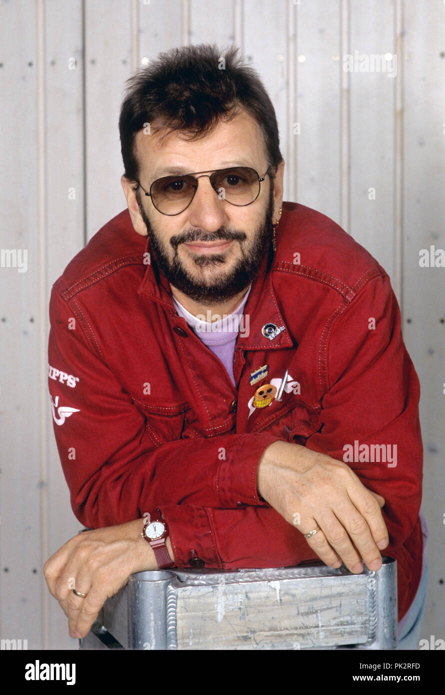 Ringo Starr on 12.07.1992 in Aschaffenburg. | usage
