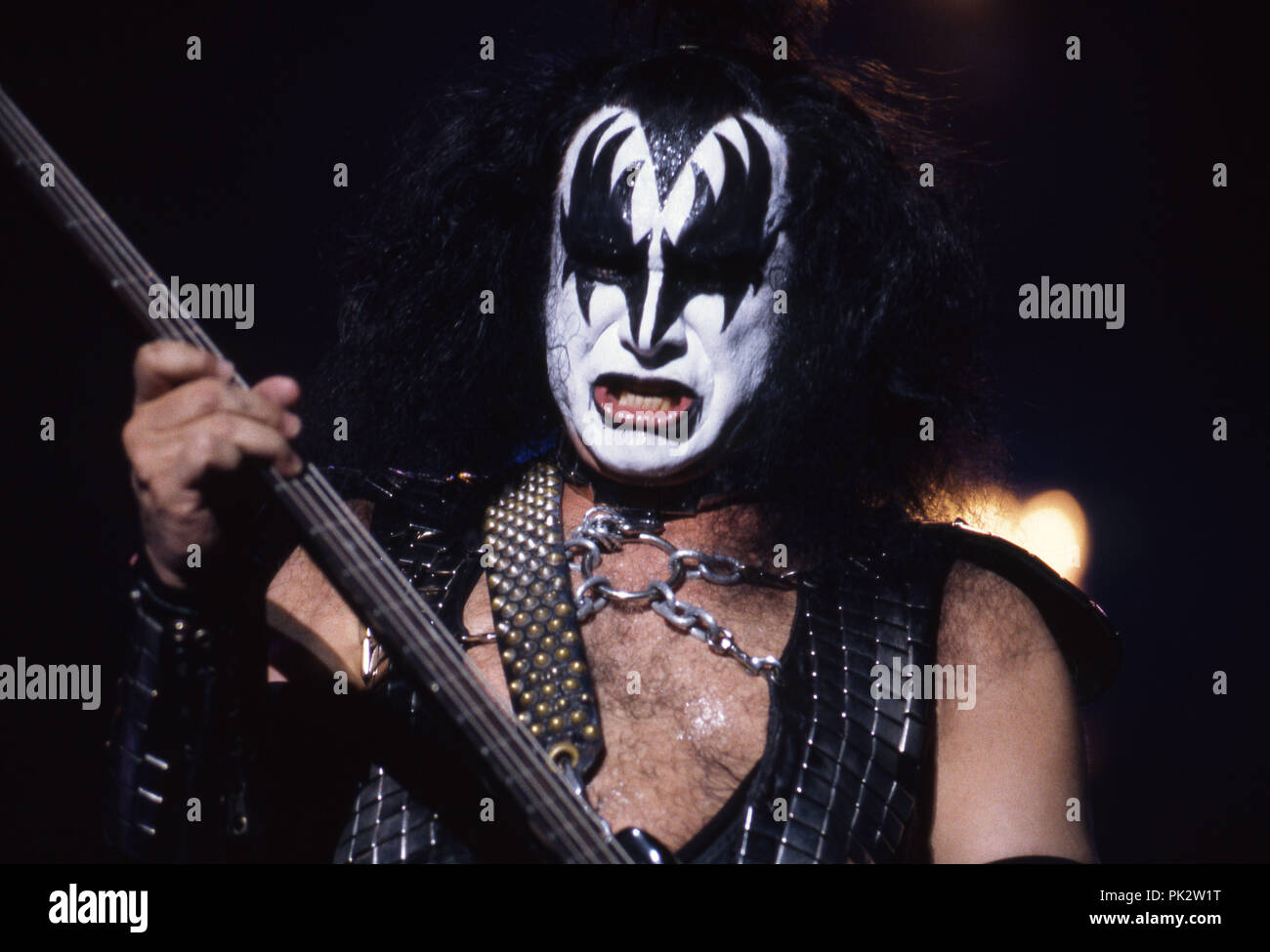 KISS in May 1997 at the Rock im Park Festival in Nuremberg - Germany |  usage worldwide Stock Photo - Alamy