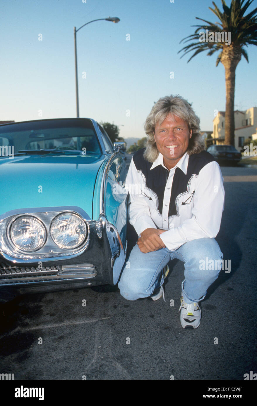 Dieter Bohlen in August 1991 in Los Angeles. | usage worldwide Stock