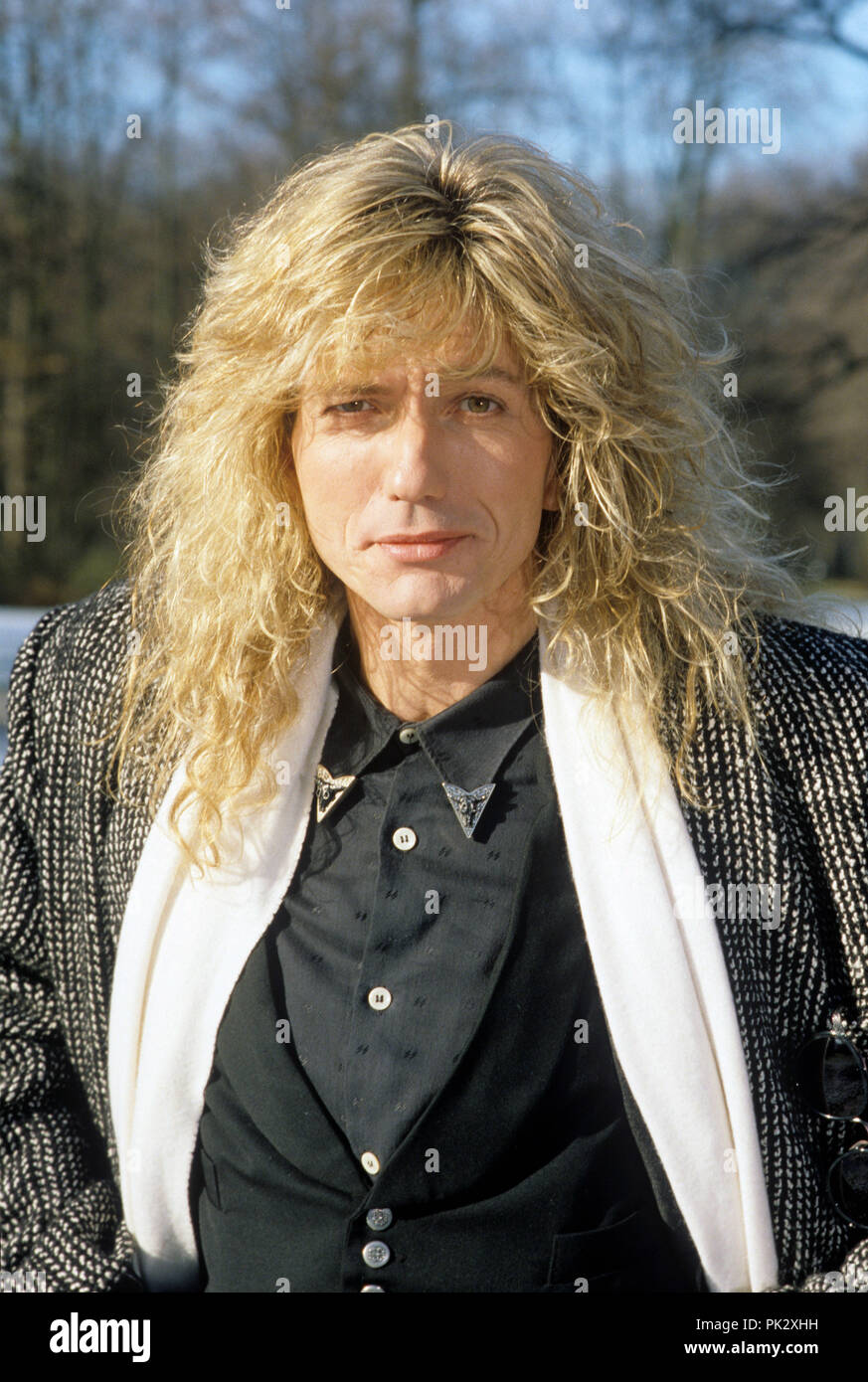 David Coverdale on 24.11.1989 in München / Munich. | usage worldwide Stock Photo