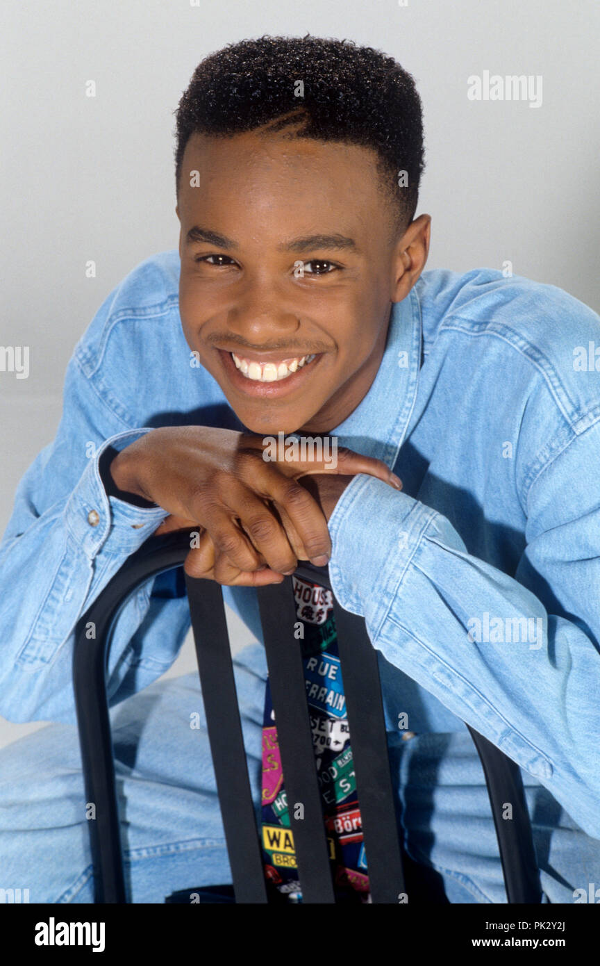 Tevin Campbell on 23.03.1992 in München / Munich. usage worldwide Stock Photo Alamy
