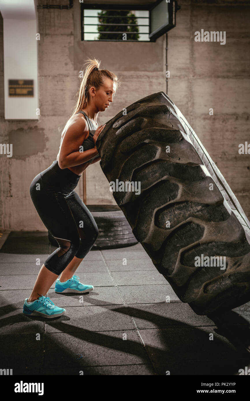 Crossfit tire flip workout hotsell