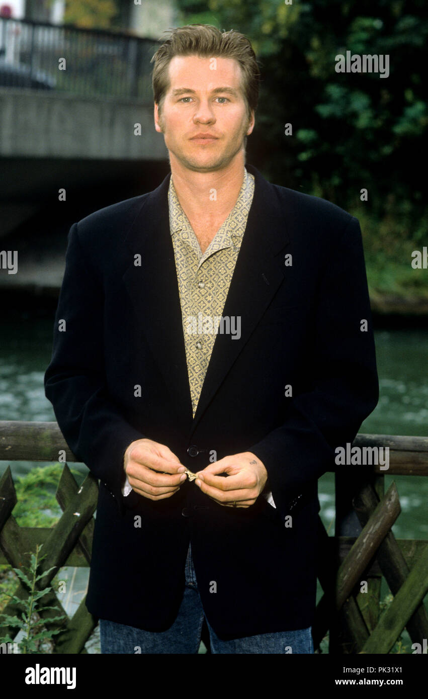 Val Kilmer on 12.08.1992 in München / Munich. | usage worldwide Stock Photo