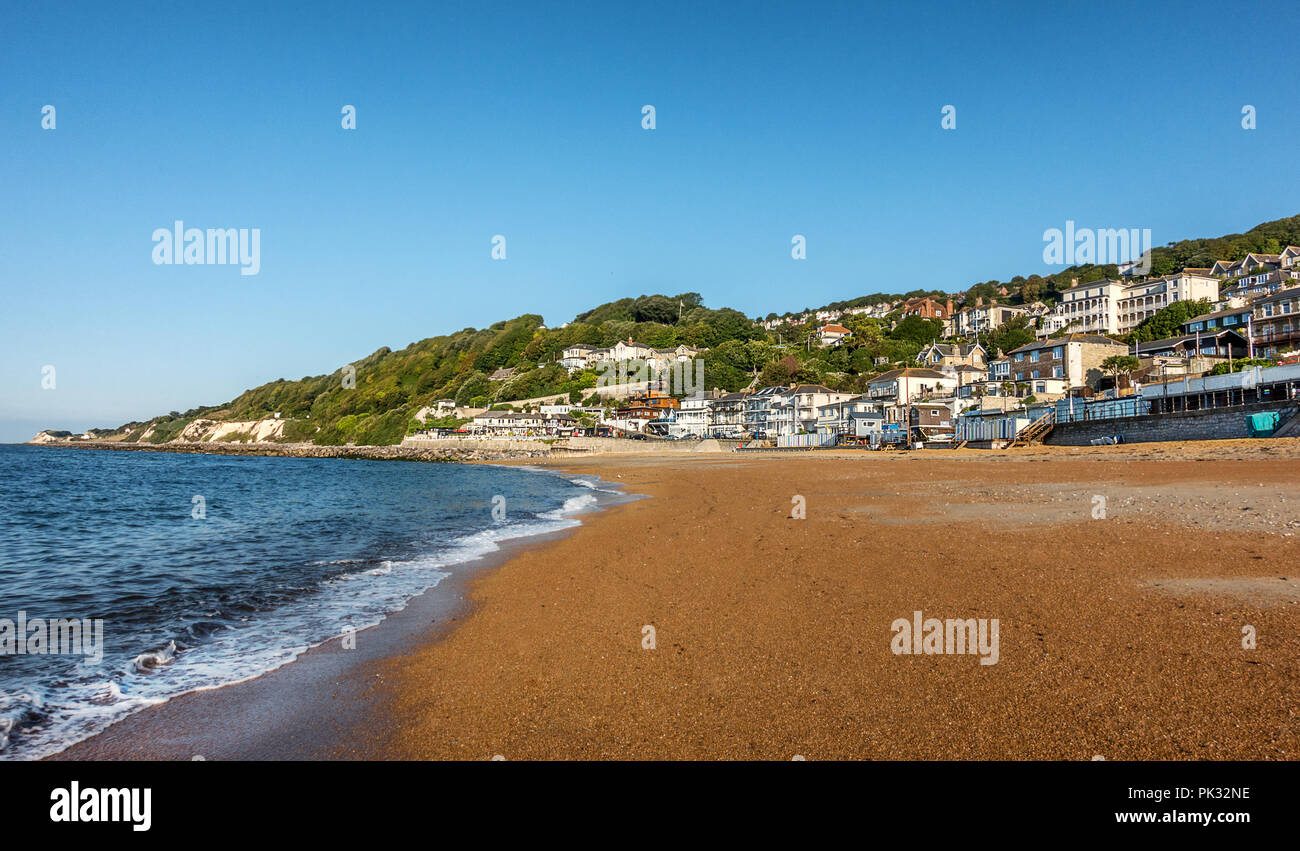 Ventnor beach on the Isle of Wight Stock Photo