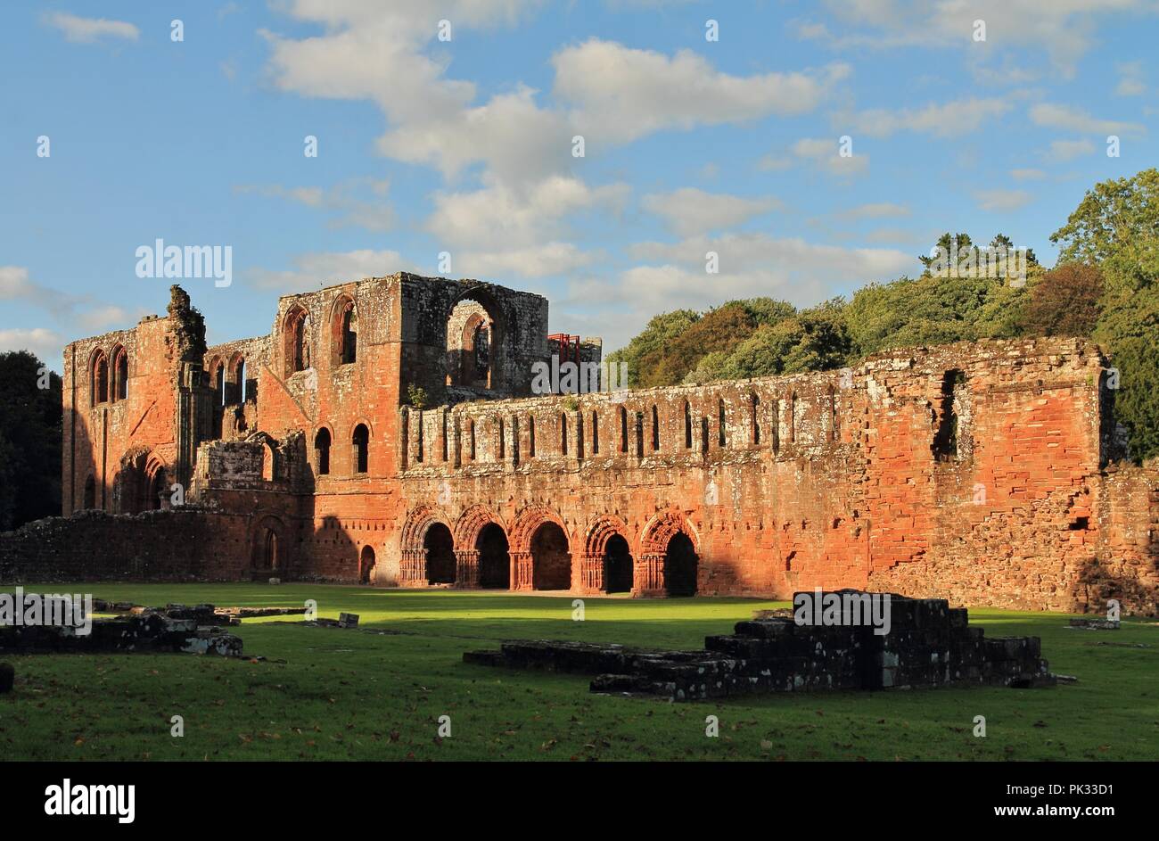 UK, Barrow In Furness, Cumbria. Furness Abbey Stock Photo Alamy