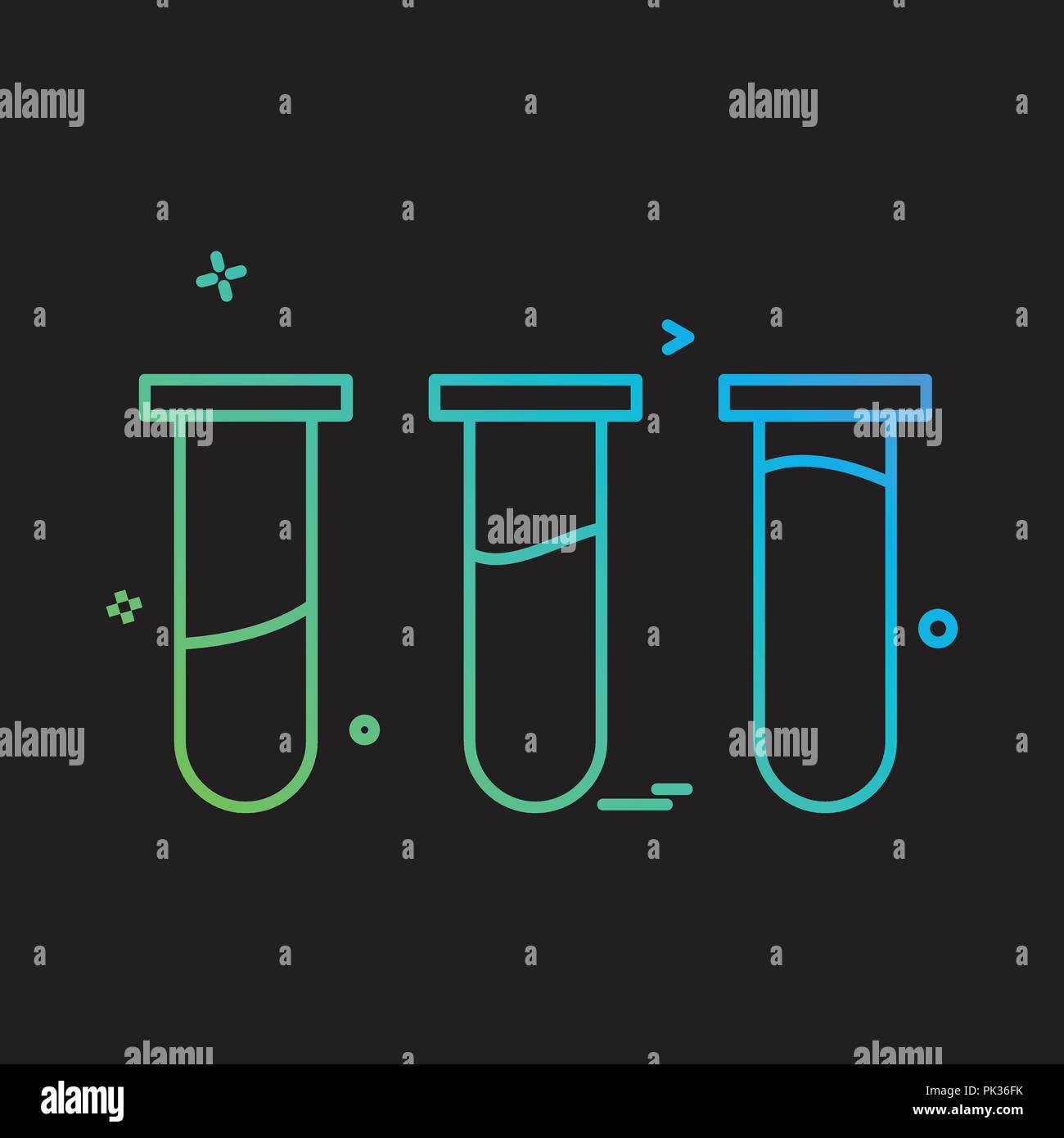 test tube icon vector design Stock Vector Image & Art - Alamy