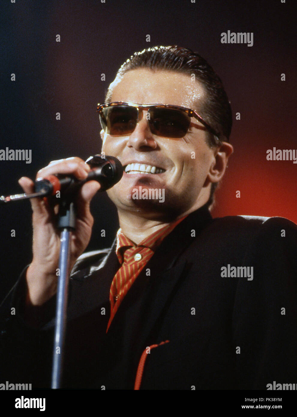 Austrian singer Falco (1957 - 1998). | usage worldwide Stock Photo