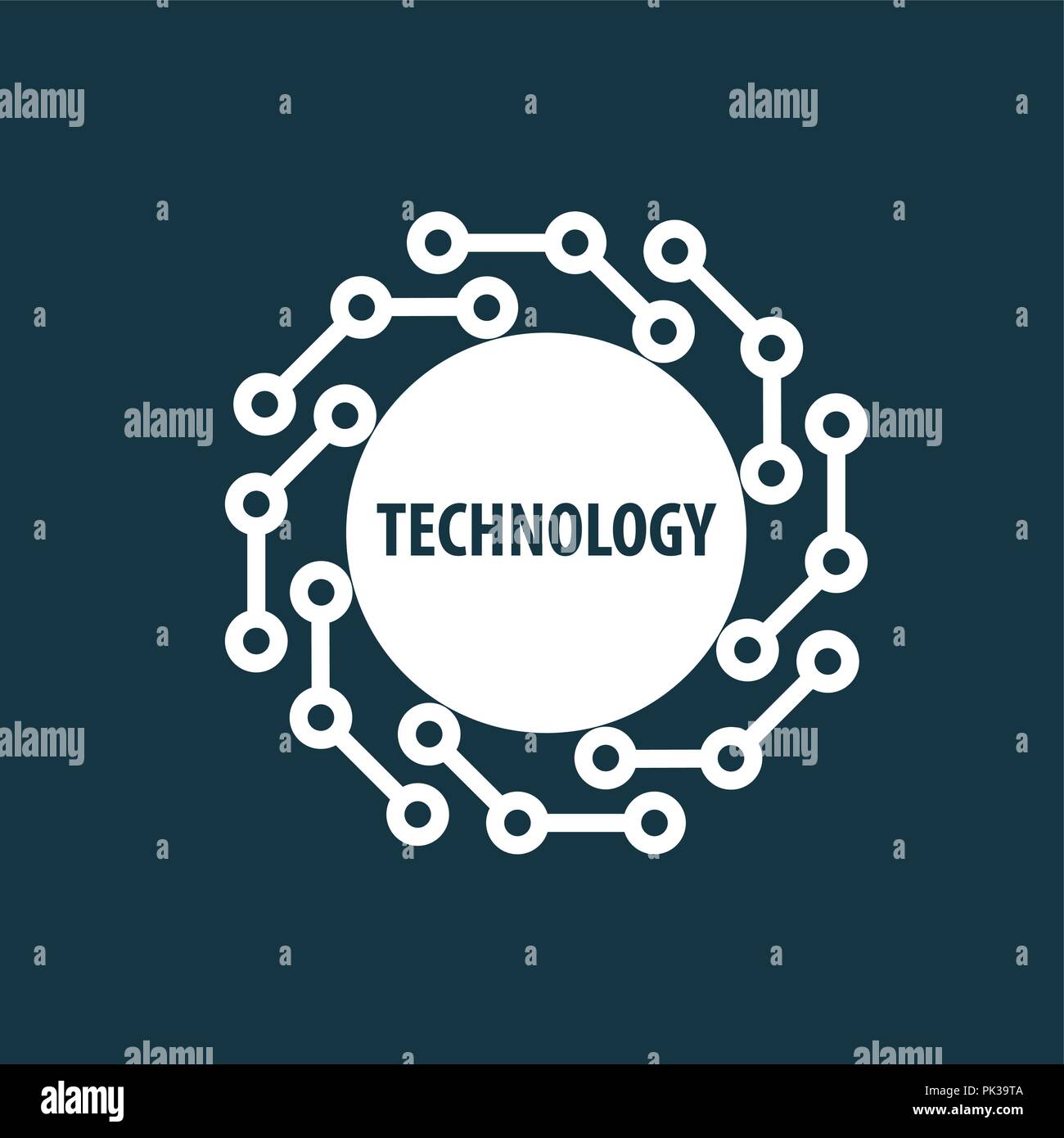 vector logo technology Stock Vector Image & Art - Alamy