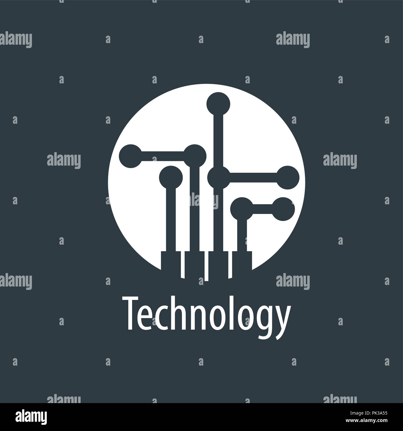 vector logo technology Stock Vector Image & Art - Alamy
