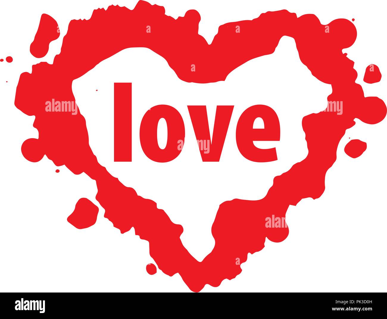 Vector heart logo Stock Vector Image & Art - Alamy