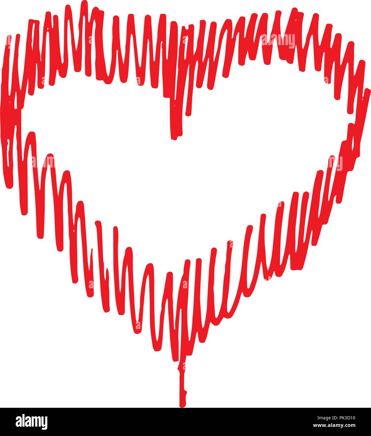 Vector heart logo Stock Vector Image & Art - Alamy