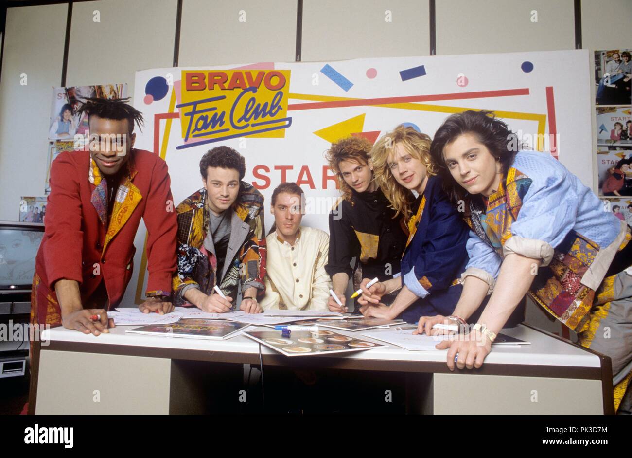 Drum Theatre on 15.04.1986 in München / Munich. usage worldwide Stock