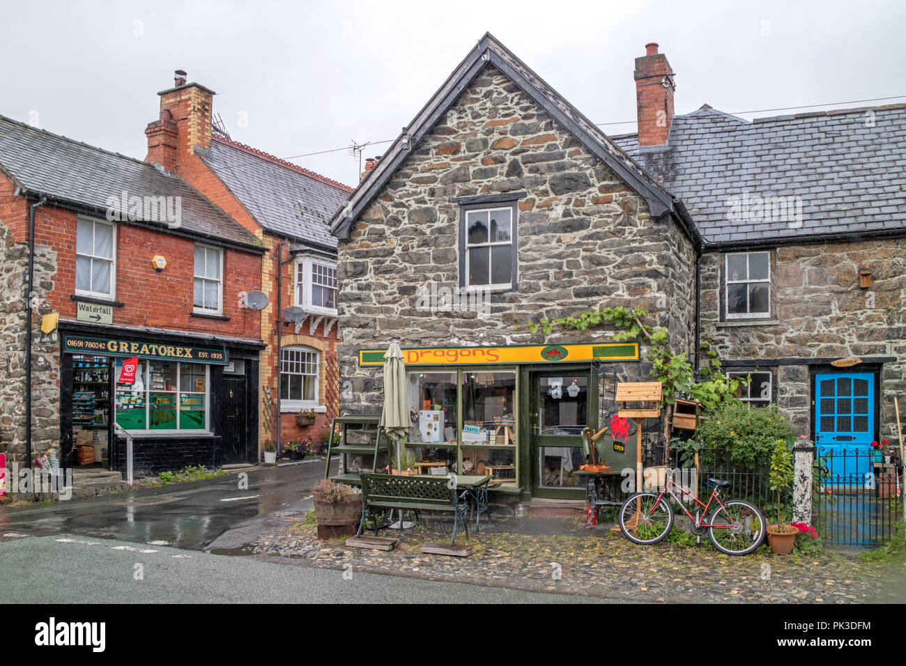 Llanrhaeadr Ym Mochnant High Resolution Stock Photography and Images
