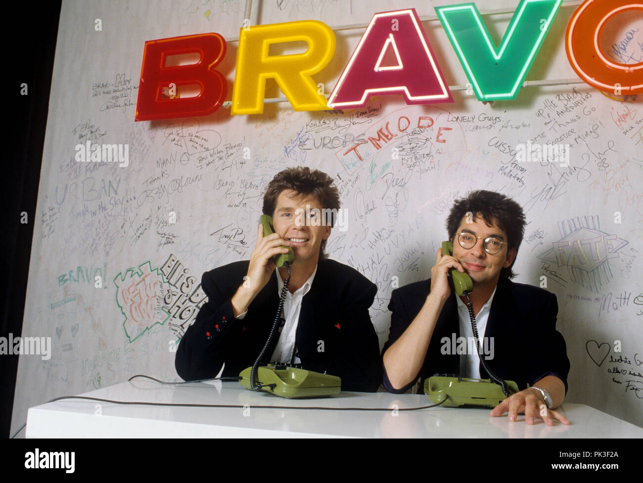 Climie Fisher (lr) Simon Climie, Rob Fisher on 14.09.1989 in München