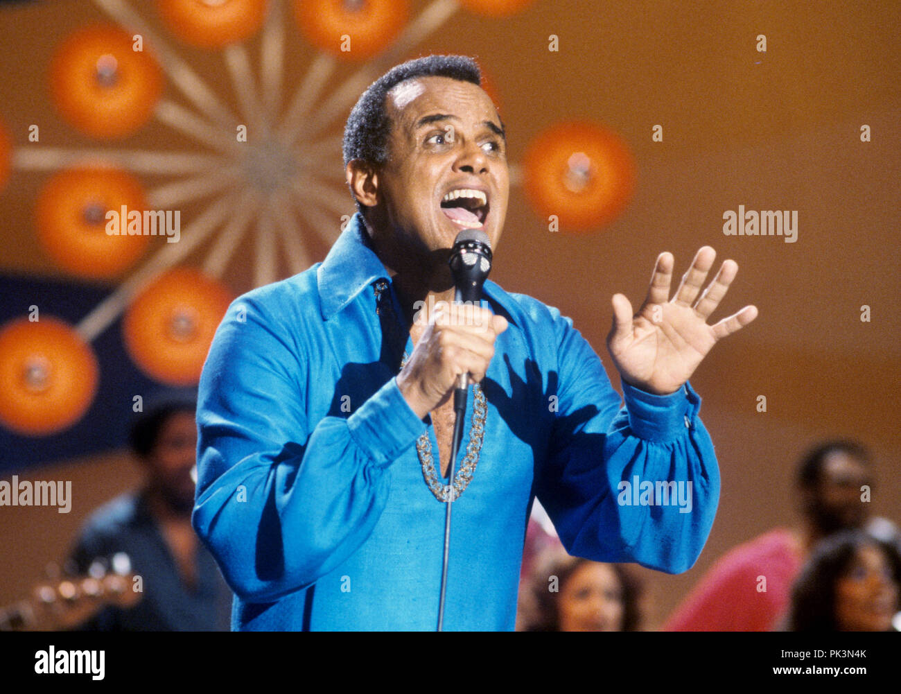 Harry Belafonte in January 1981. | usage worldwide Stock Photo - Alamy