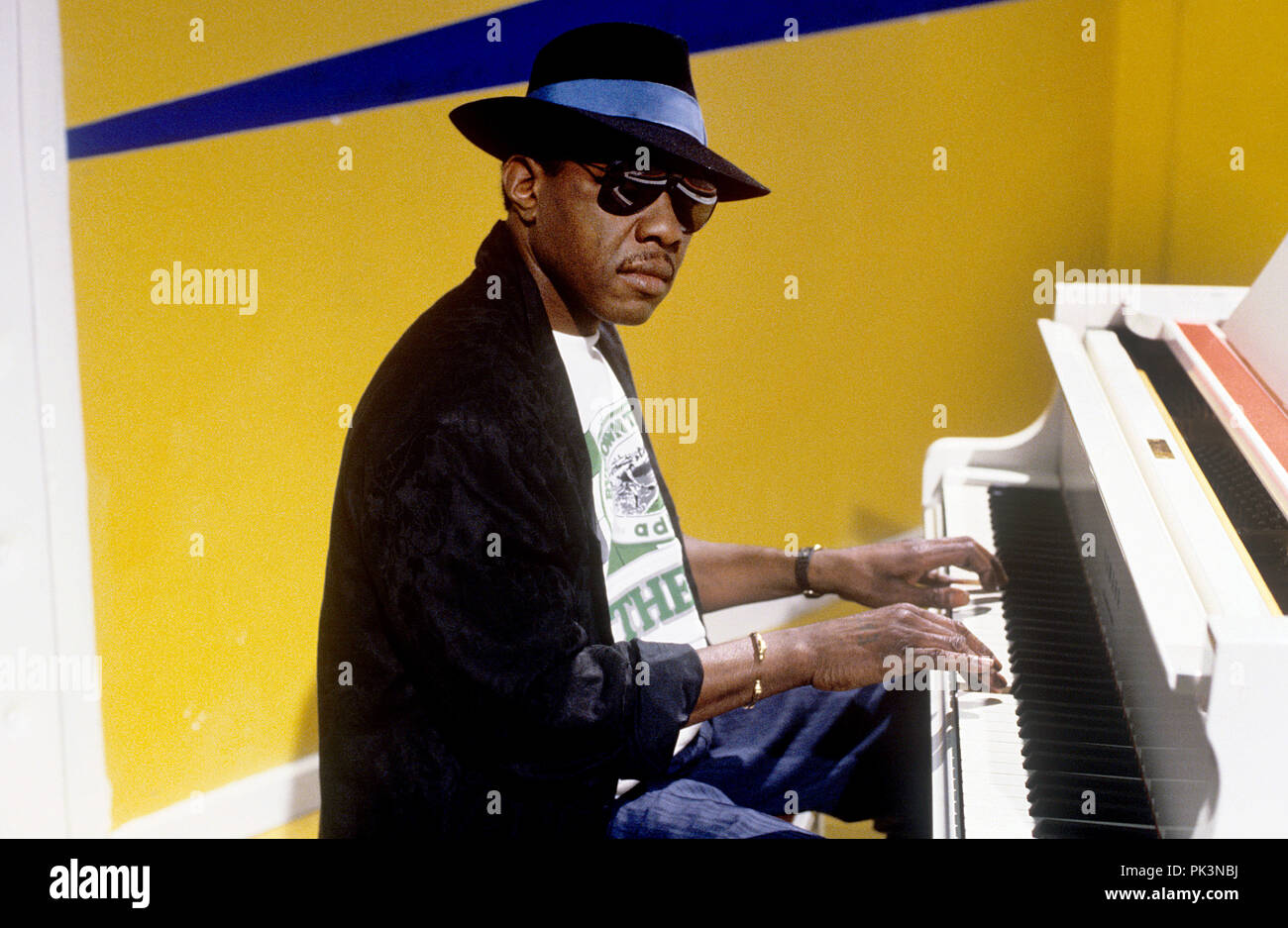 Bad Boys Blue (Andrew Freddie Thomas) on 13.11.1986 in München / Munich ...