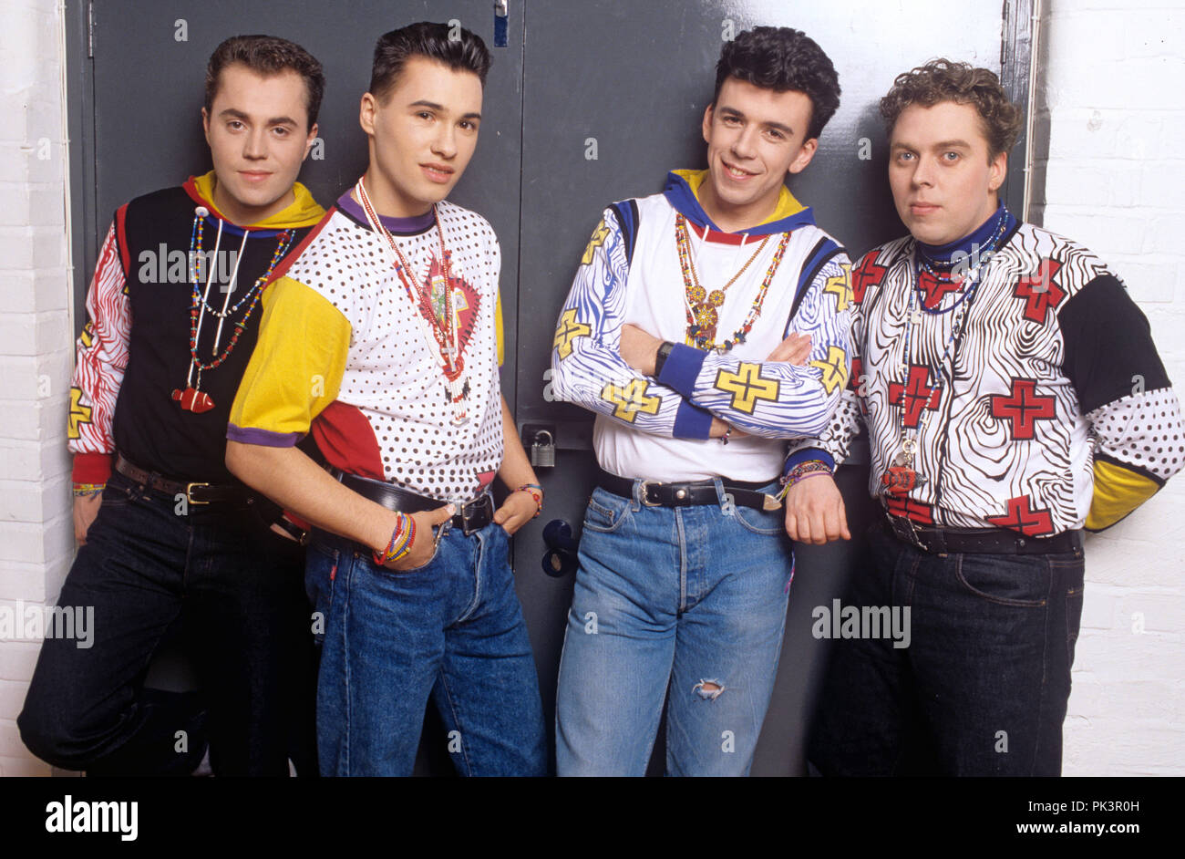 Brother Beyond (mit Sänger Nathan Moore) on 07.04.1989 in London