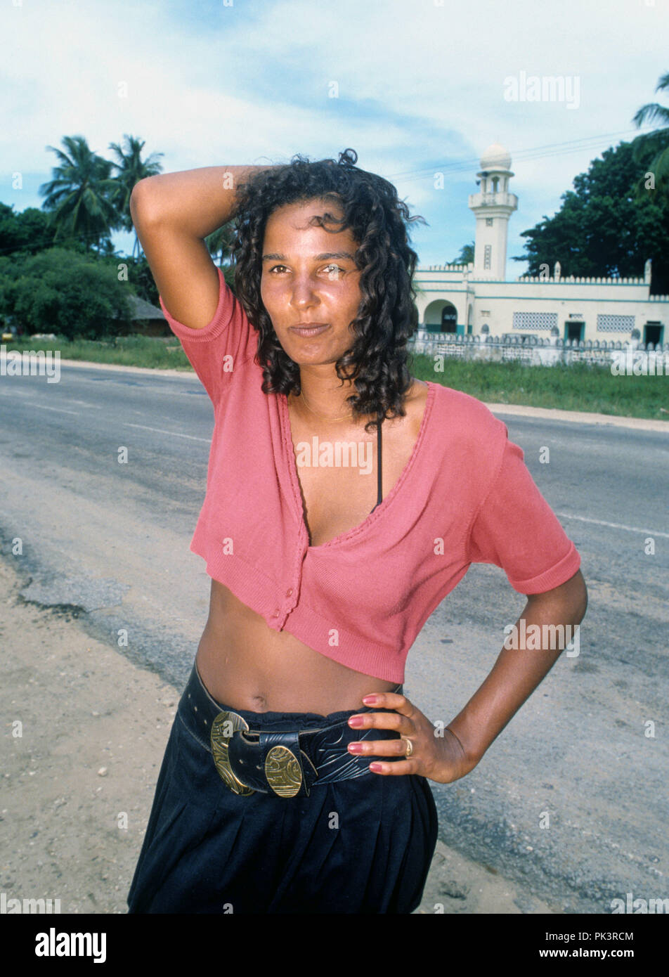 Nadja abd el Farrag on 01.03.1990 in Kenia / Kenya. | usage worldwide ...