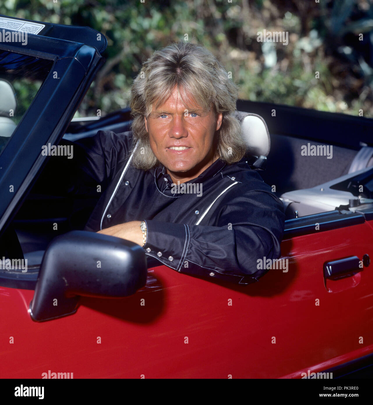 Dieter Bohlen in August 1991 in Los Angeles. | usage worldwide Stock