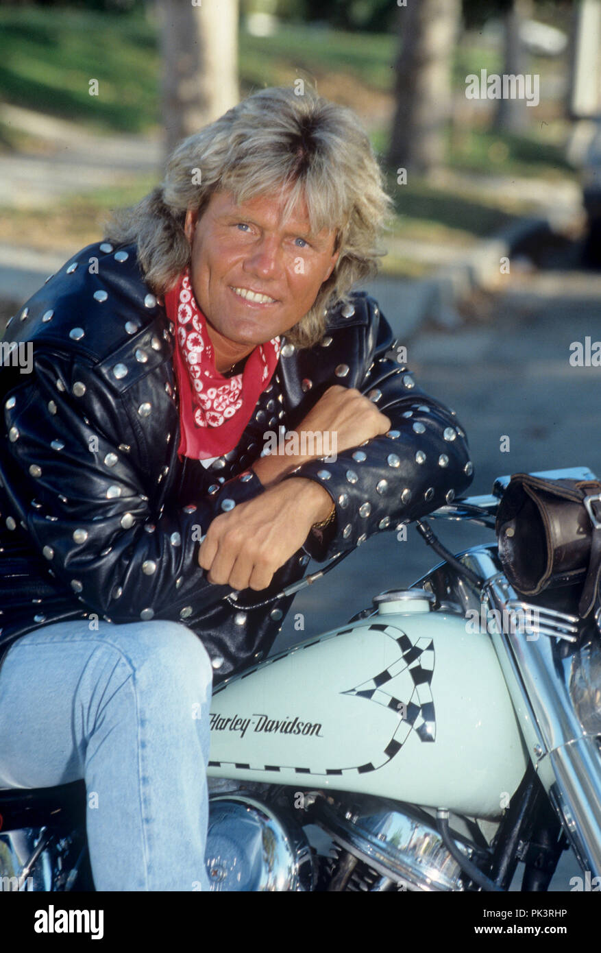 Dieter Bohlen in August 1991 in Los Angeles. | usage worldwide Stock