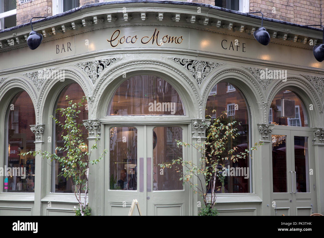 Coco Momo Bar and Cafe, Marylebone; London; England; UK Stock Photo