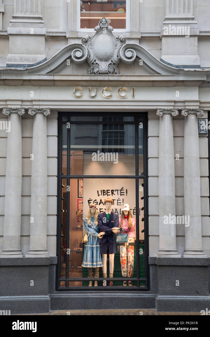 Gucci Store; New Bond Street; London 