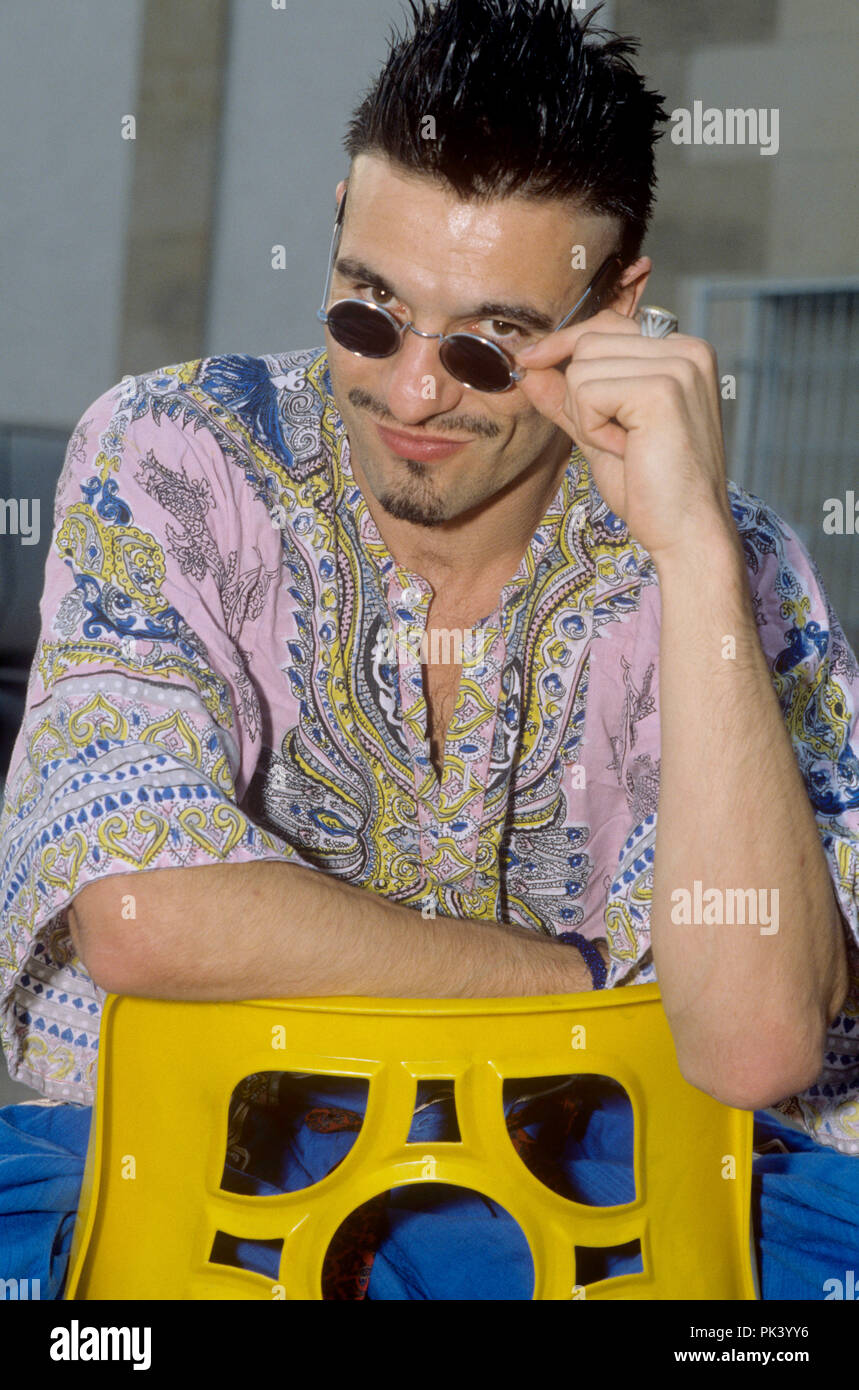 Guru Josh on 29.06.1990 in Leipzig. usage worldwide Stock Photo Alamy
