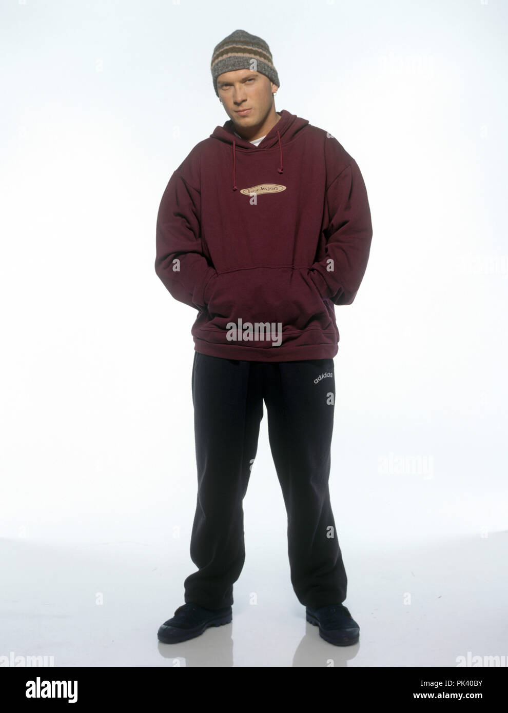 DJ Hooligan on 20.12.1994 in München / Munich. usage worldwide Stock