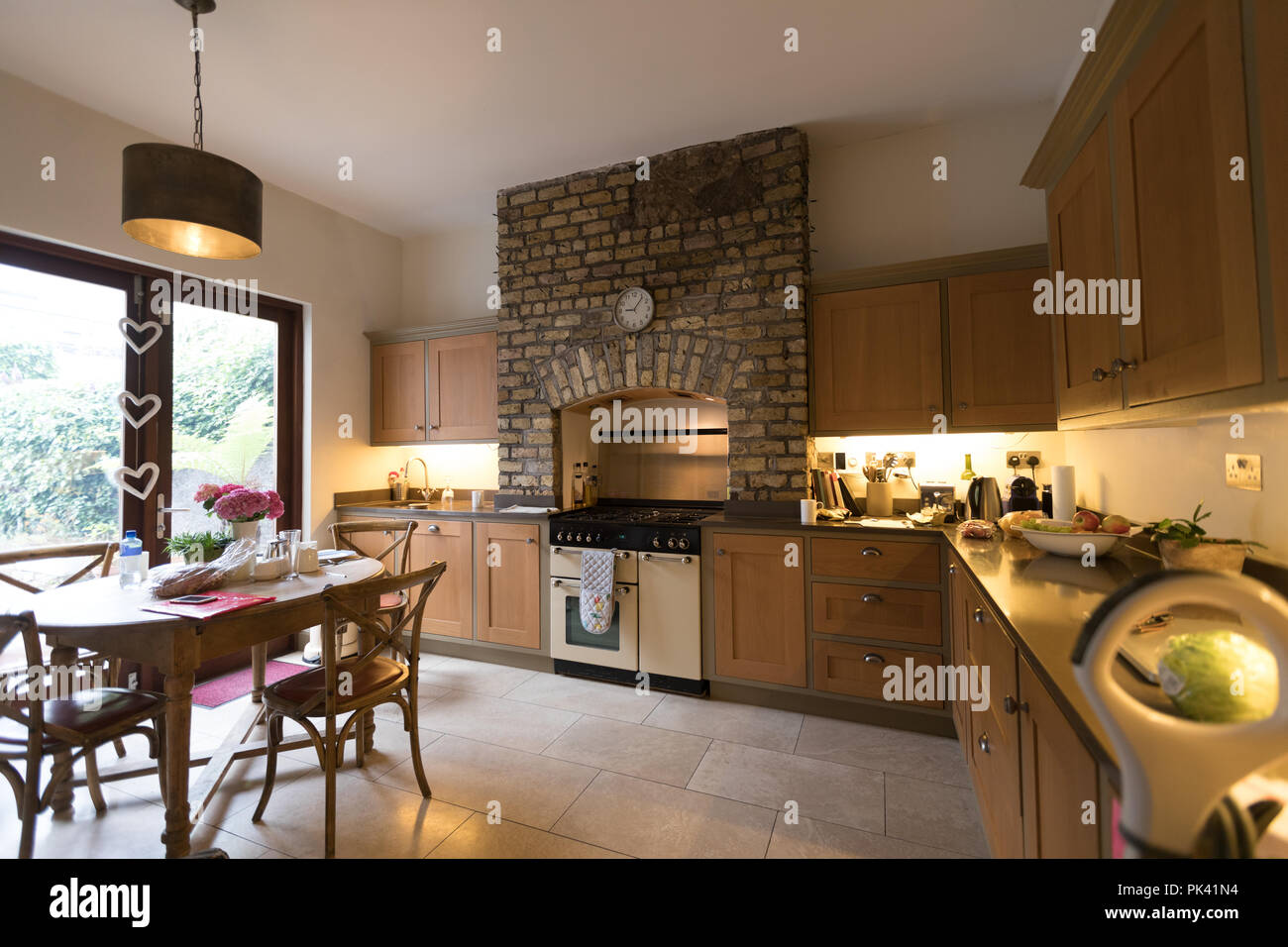 Interior of kitchen at home Stock Photo
