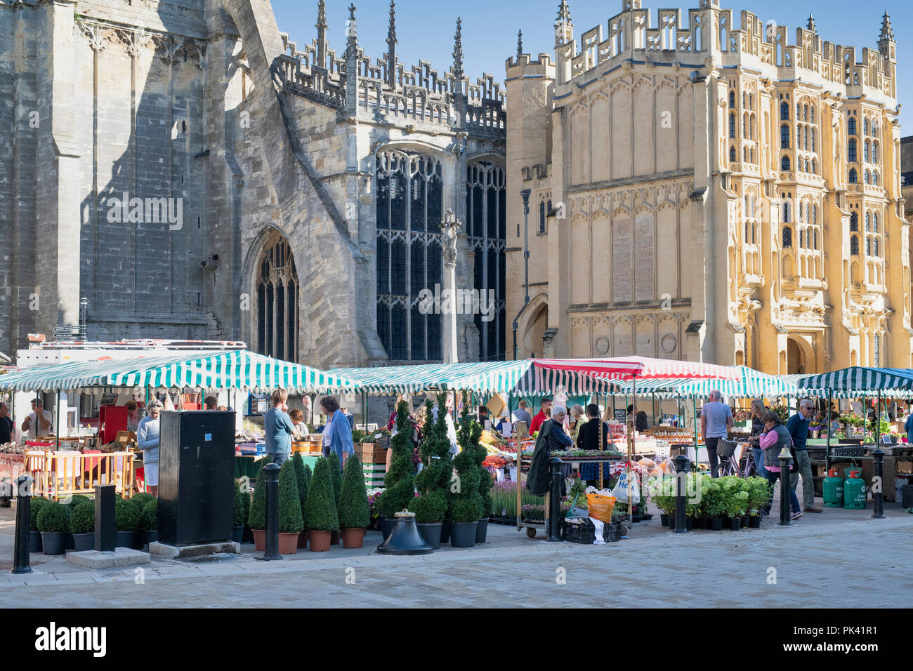 Cirencester Charter Market. Cirencester, Cotswolds, Gloucestershire, England Stock Photo