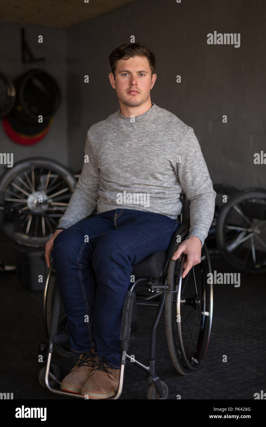 Man in wheelchair hi-res stock photography and images - Alamy