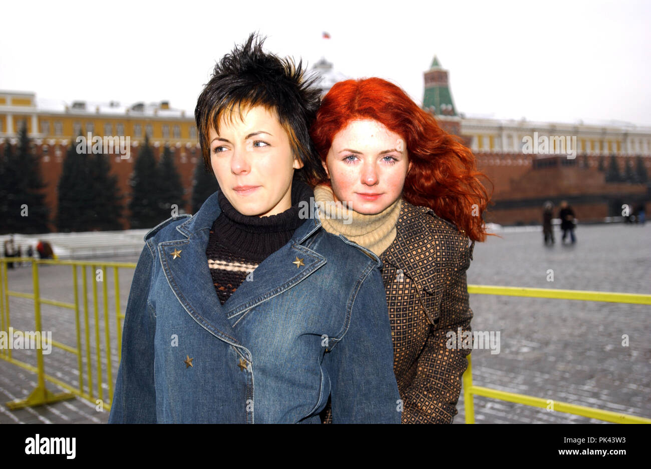 Tatu in 2003 in Moscow. | usage worldwide Stock Photo
