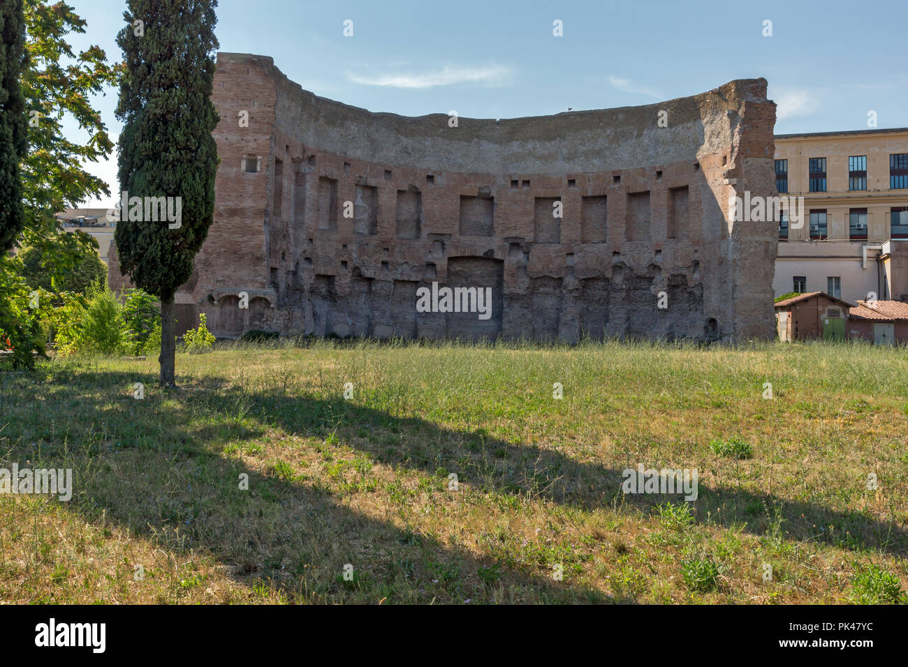 ROME, ITALY - JUNE 23, 2017: Ruins of Domus Aurea in city of Rome, Italy Stock Photo
