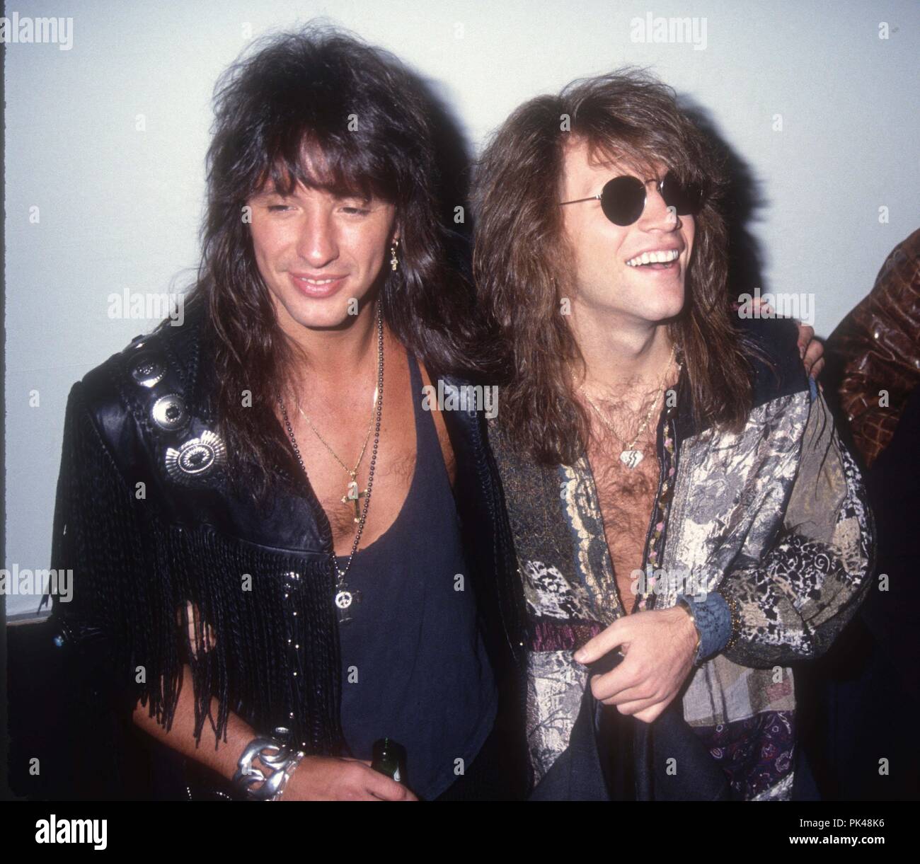 Richie sambora and jon bon jovi hi-res stock photography and