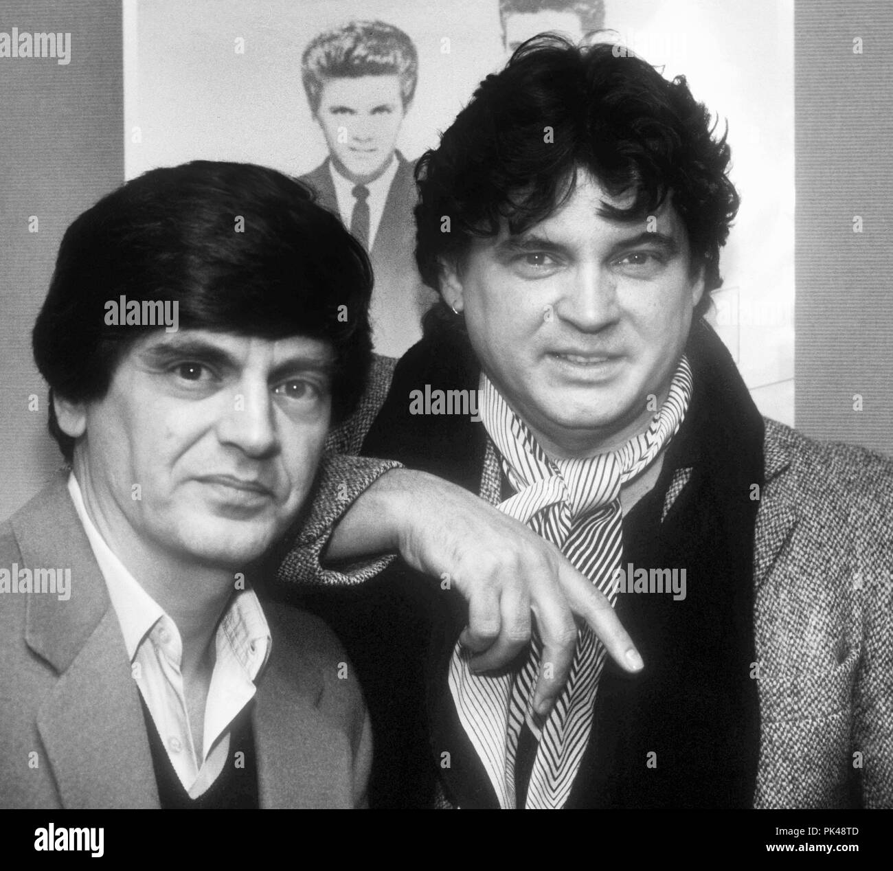 Everly Brothers Phil Everly Don Everly 1983  Photo By Adam Scull/PHOTOlink /MediaPunch Stock Photo
