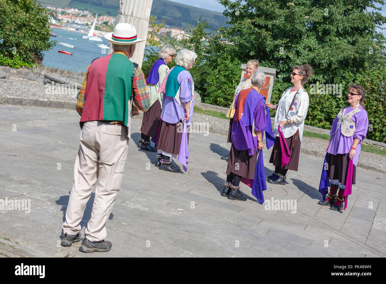 Swanage Folk Festival September 2018 Stock Photo