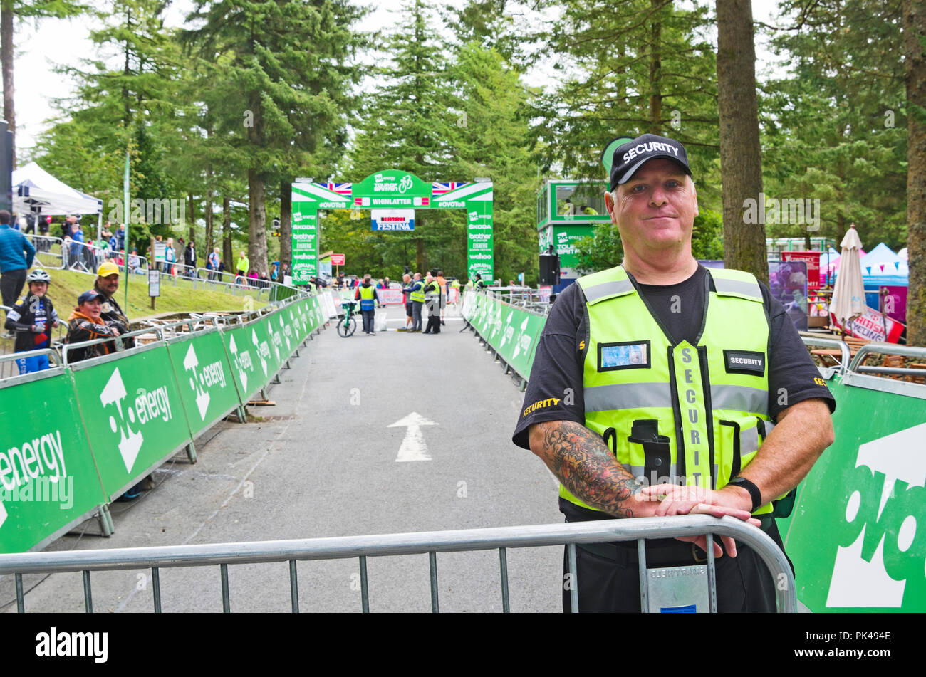 finish line security