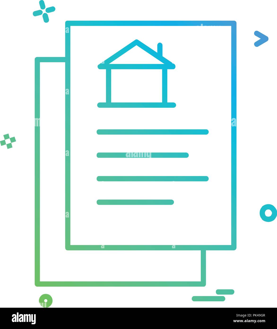 Real Estate icon design vector Stock Vector Image & Art - Alamy