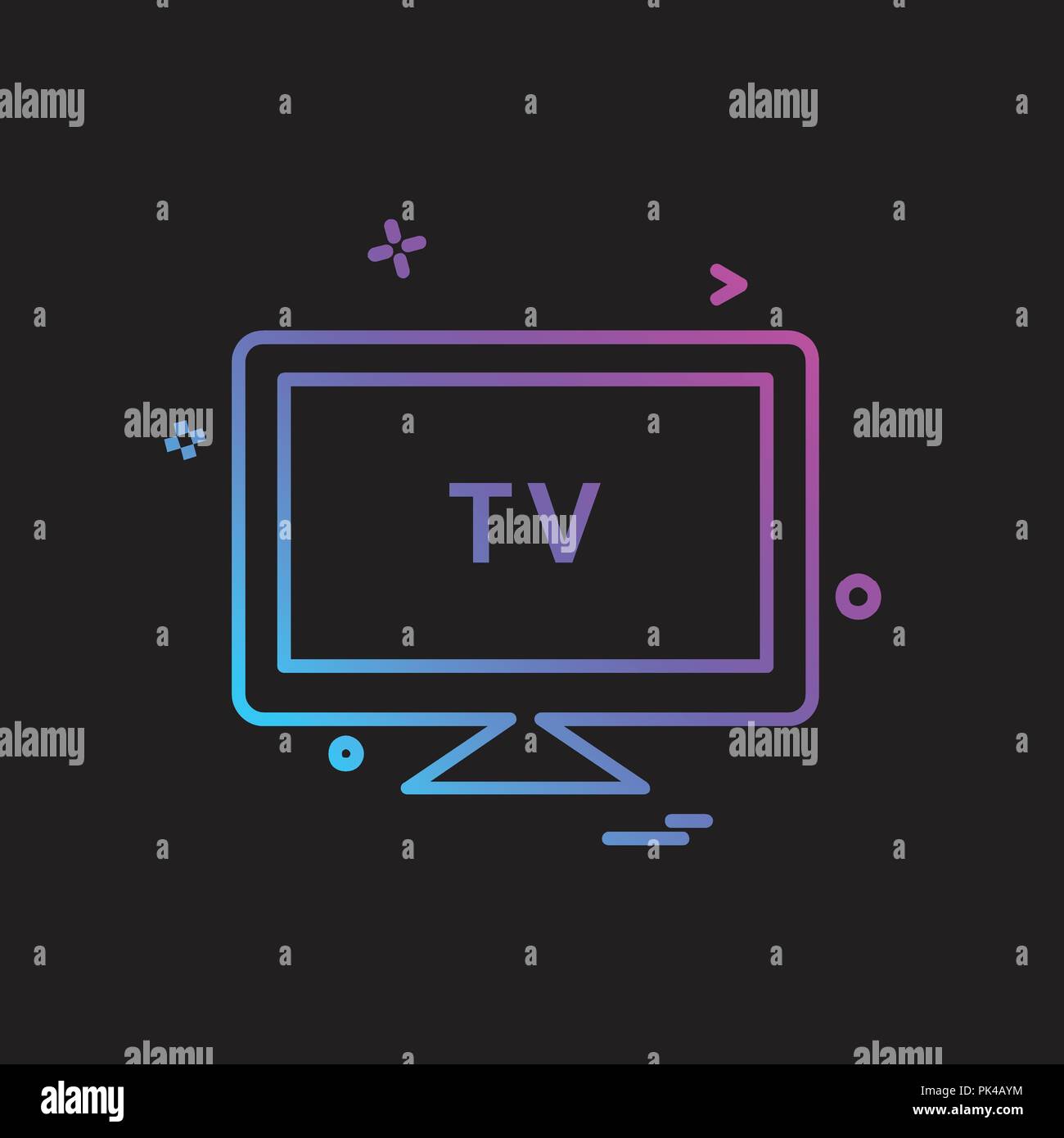 Computer icon design vector Stock Vector Image & Art - Alamy