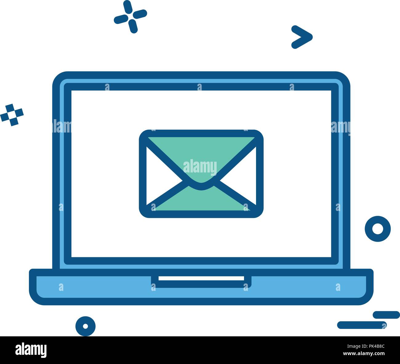Computer icon design vector Stock Vector Image & Art - Alamy
