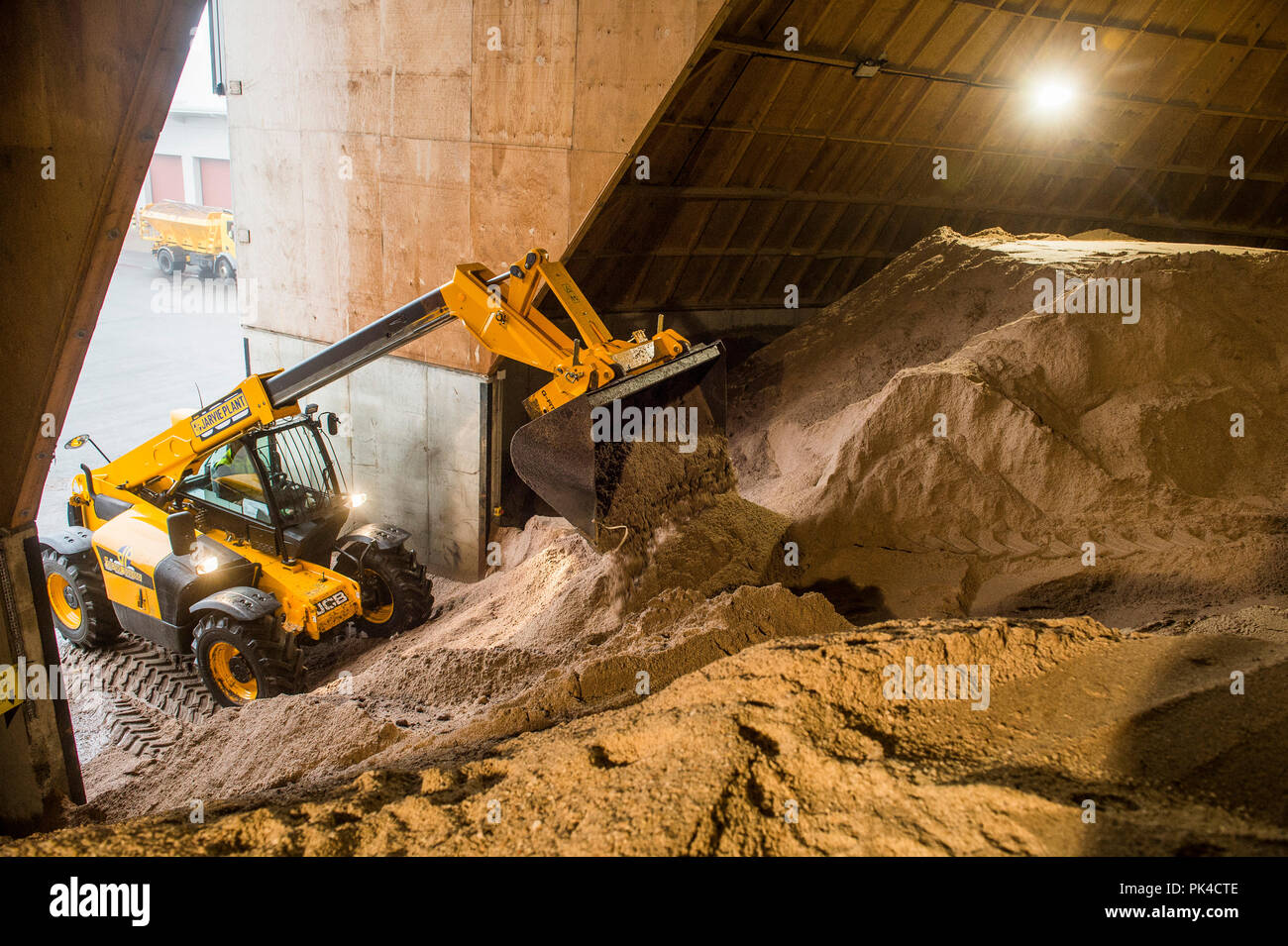 Edinburgh City Council Roads Depot at Bankhead Industrial Estate