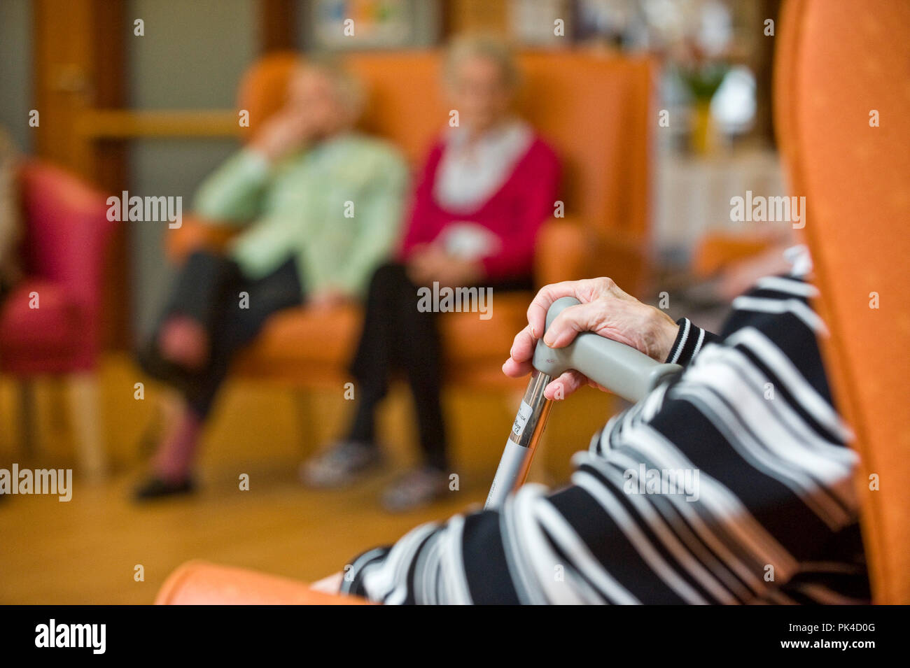 STOCK -  Clovenstone House, Council owned Care Home, OAP, Pensioner, pensioners Stock Photo