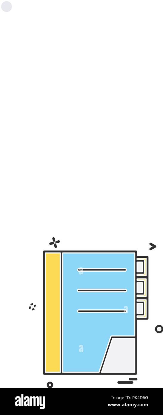 Books icon design vector Stock Vector Image & Art - Alamy