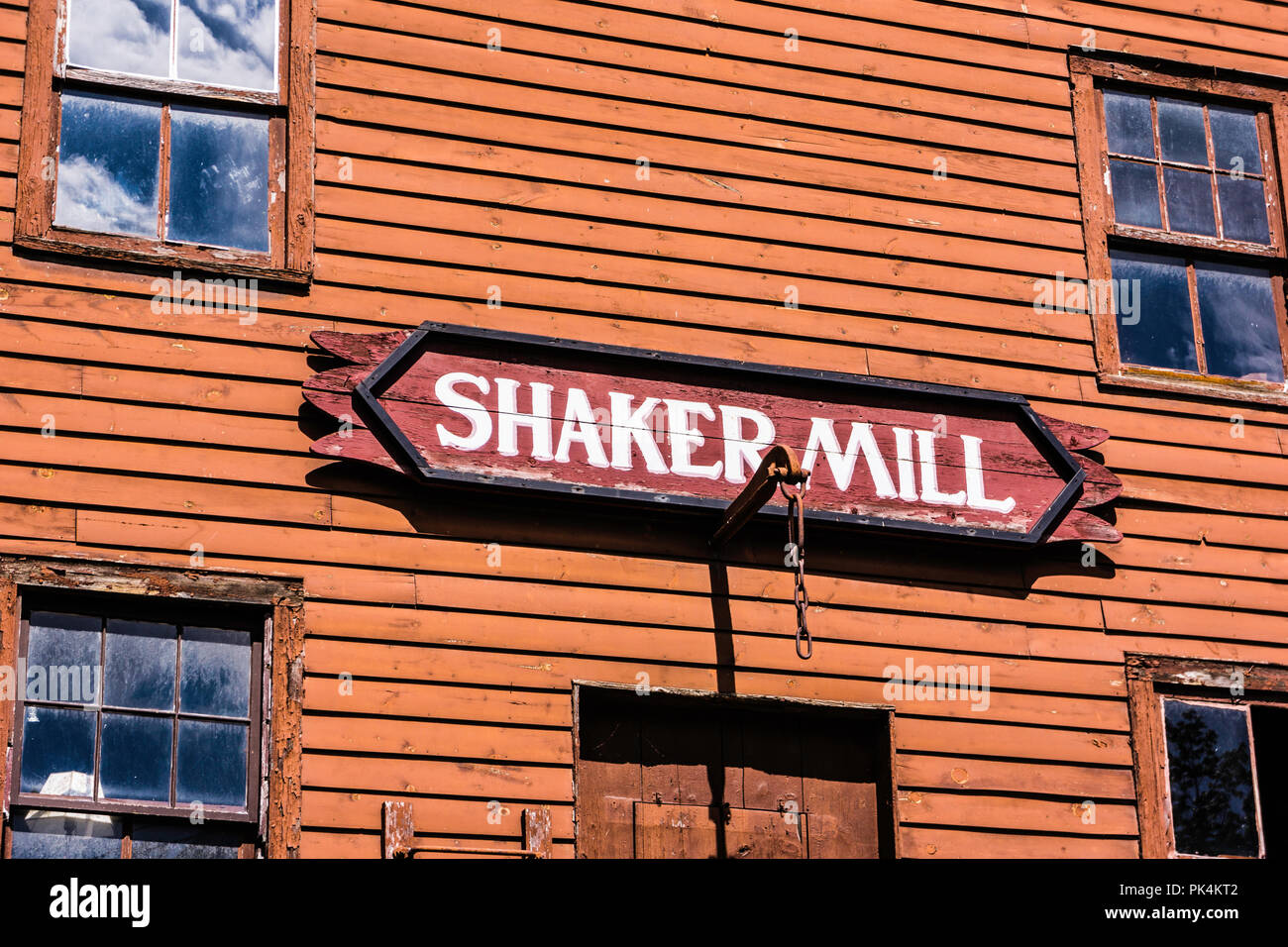 The Shaker Mill at Shaker Pond West Stockbridge, Massachusetts, USA