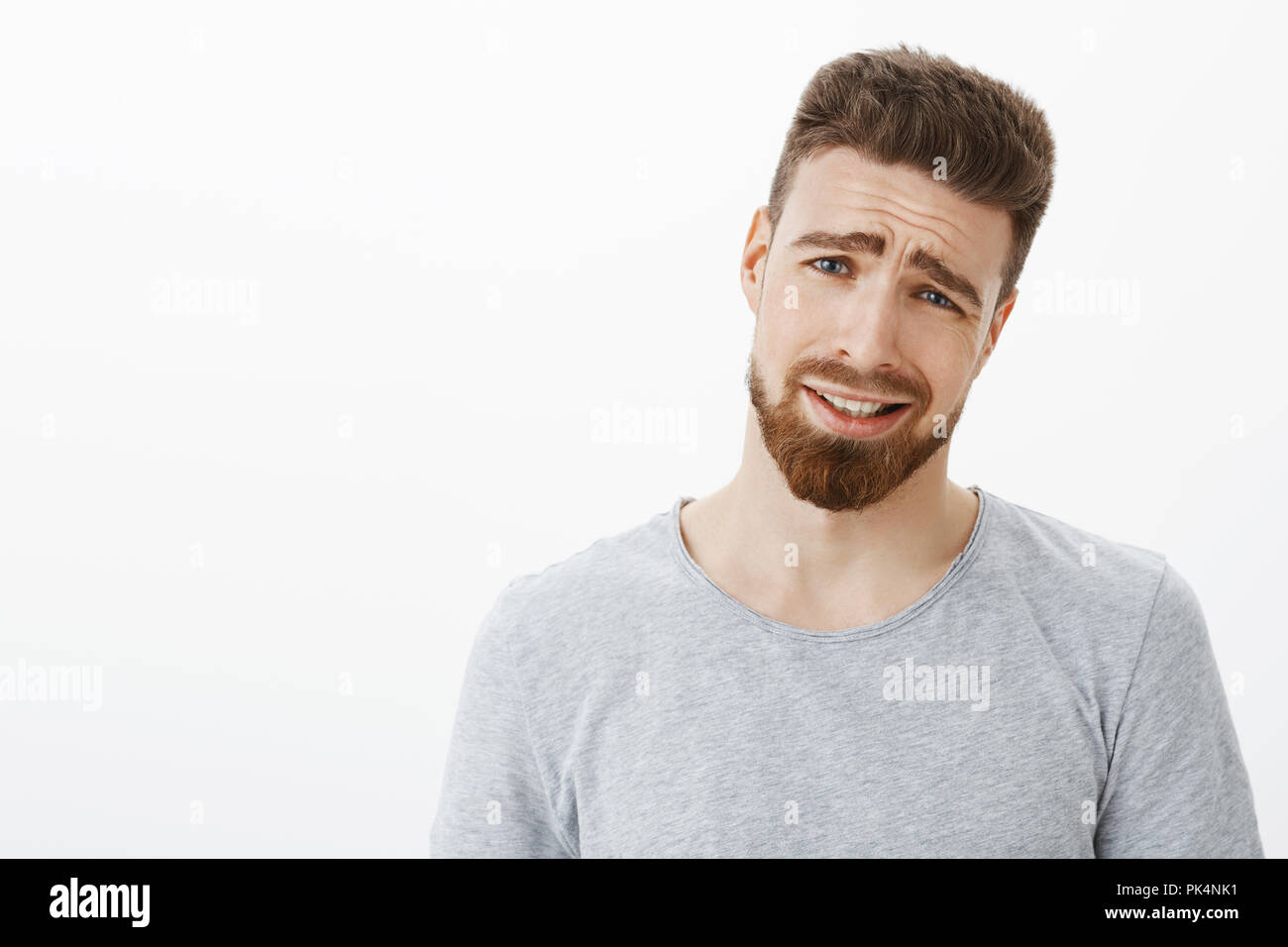 Man tilting his head hires stock photography and images Alamy