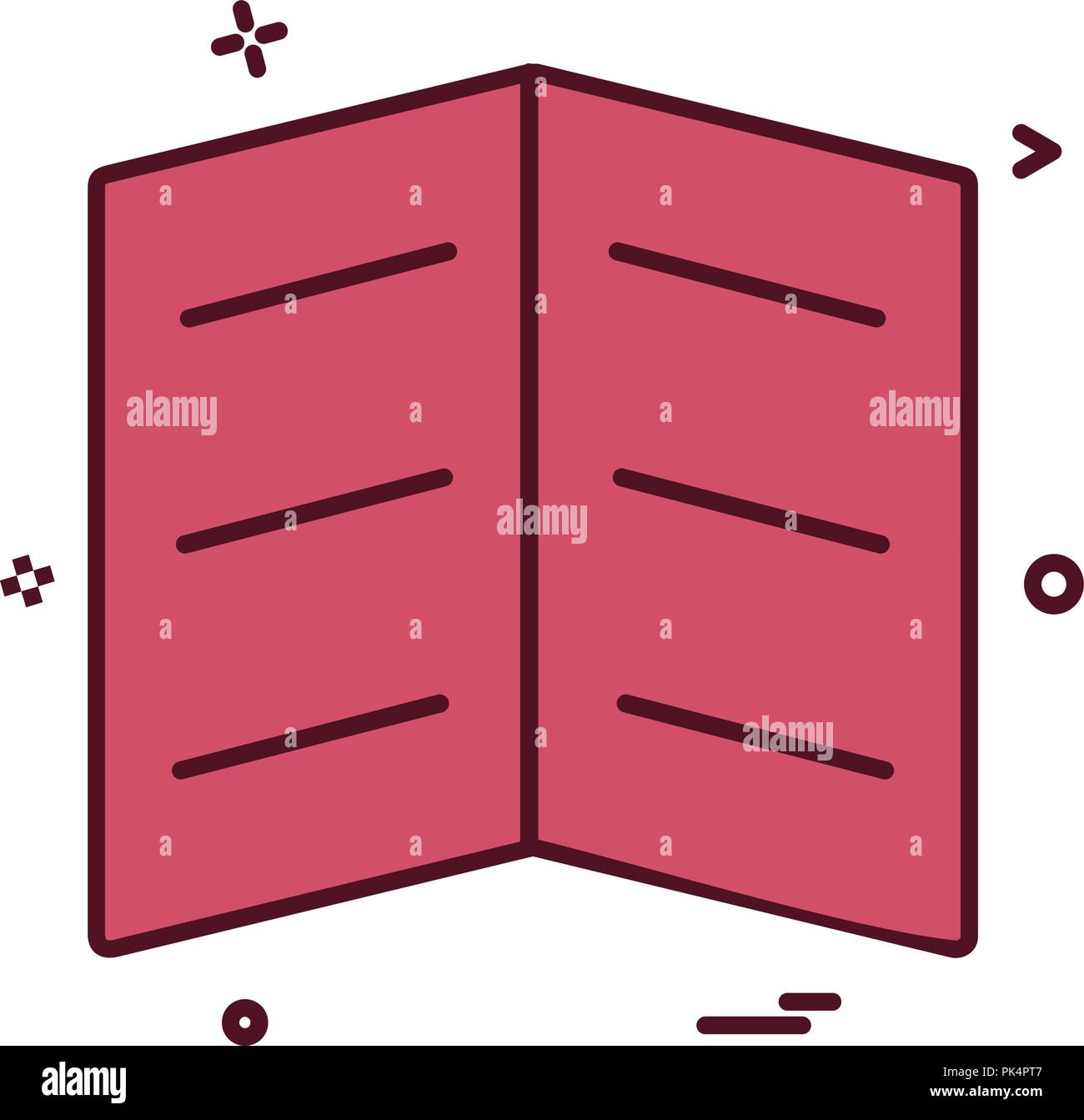 Book icon design vector Stock Vector Image & Art - Alamy